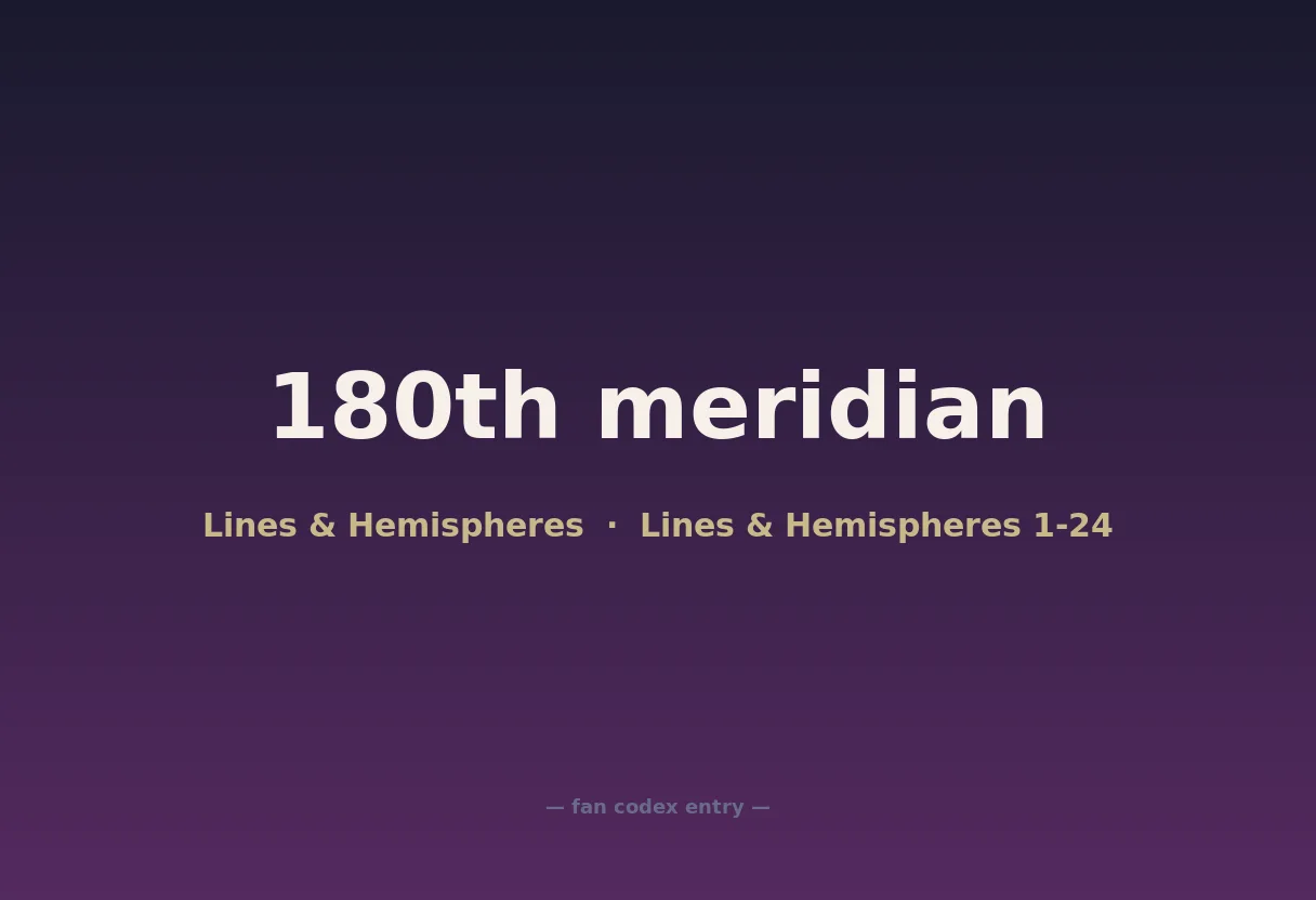 180th meridian