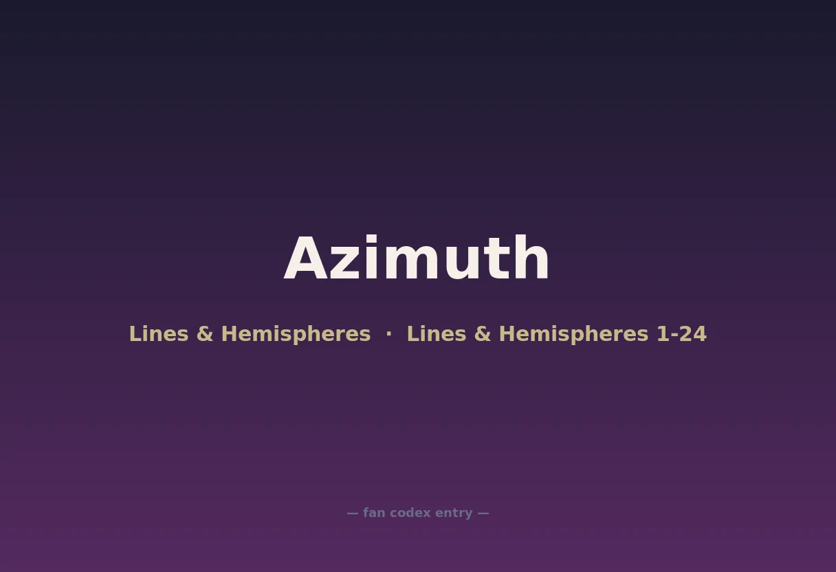 Azimuth