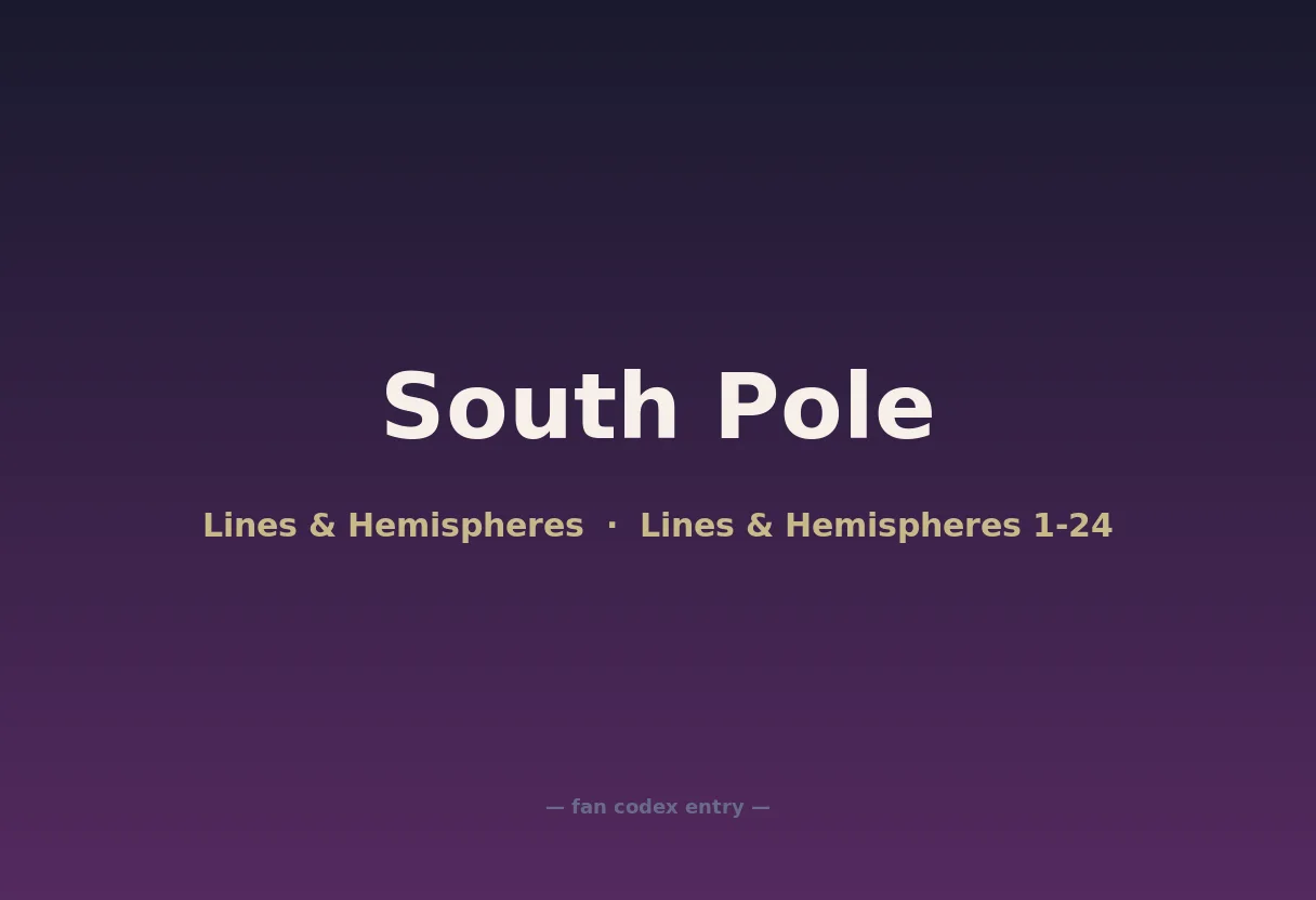 South Pole