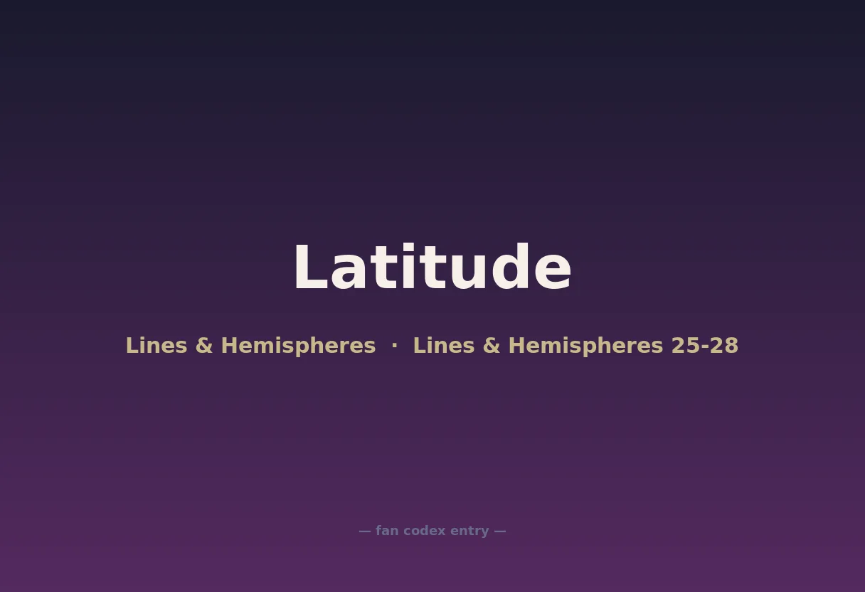 Latitude